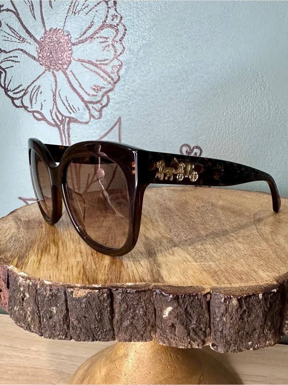 Coach Women’s Sunglasses - Classic Oversized Style - Picture 4 of 9